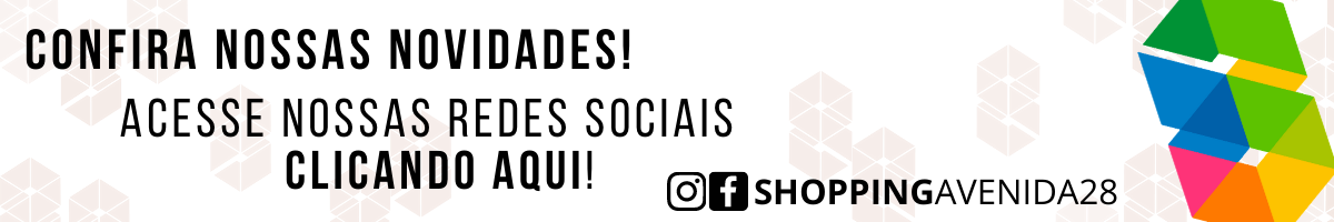 Confira nossas novidades e redes sociais